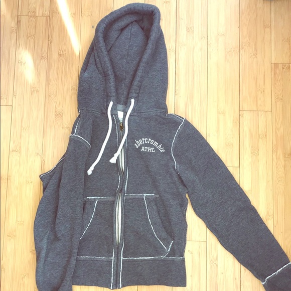 Abercrombie & Fitch Tops - Abercrombie & Fitch Zip Up Hoodie Size Medium